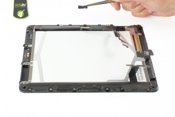 Guide photos remplacement nappe de liaison de l'écran lcd iPad 1 3G (Etape 10 - image 3)