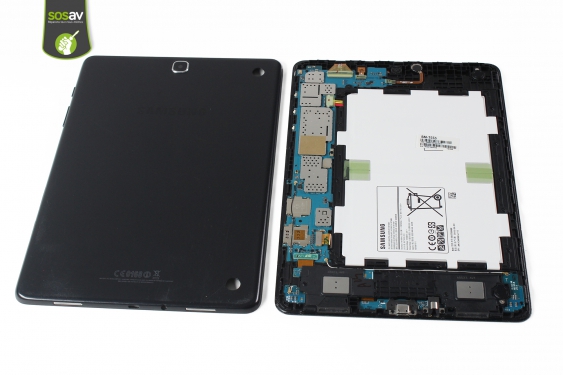Guide photos remplacement haut-parleur gauche Galaxy Tab A 9,7 (Etape 8 - image 1)
