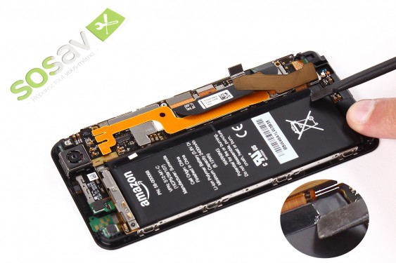 Guide photos remplacement batterie Firephone (Etape 11 - image 1)