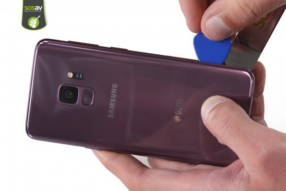 Guide photos remplacement vitre arrière Galaxy S9 (Etape 3 - image 4)