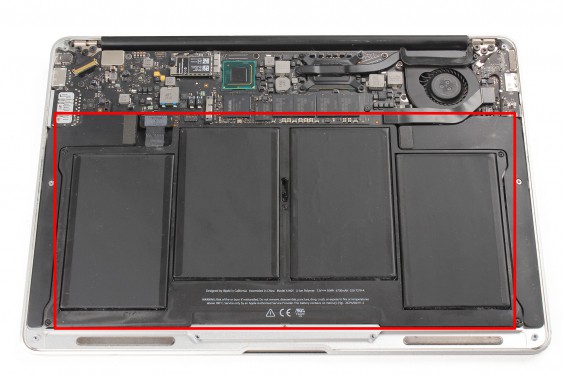 Guide photos remplacement batterie Macbook Air 13" mi-2011 EMC2469 (A1369) (Etape 3 - image 1)
