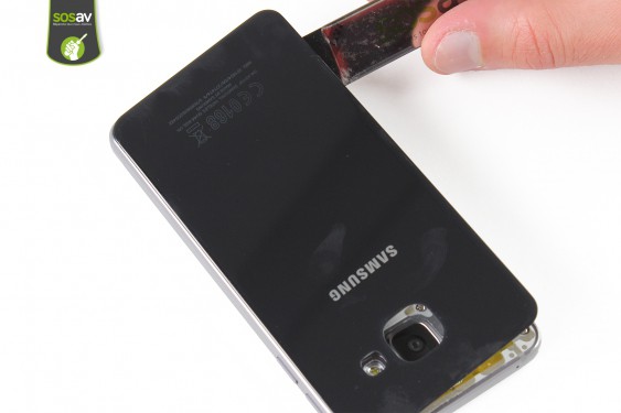 Guide photos remplacement haut-parleur interne Samsung Galaxy A3 2016 (Etape 6 - image 1)