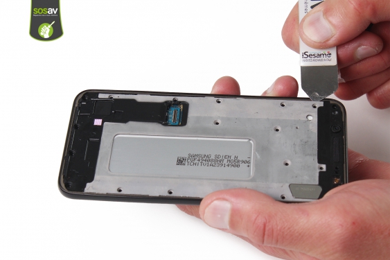 Guide photos remplacement batterie Galaxy J6 (Etape 14 - image 3)