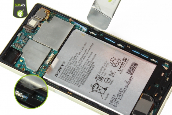 Guide photos remplacement batterie Xperia X (Etape 15 - image 1)