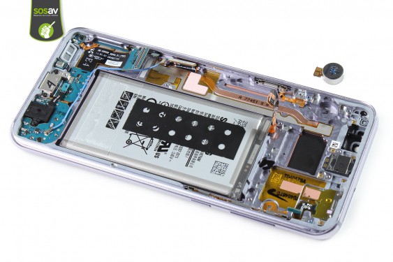 Guide photos remplacement vibreur Samsung Galaxy S8+ (Etape 25 - image 1)