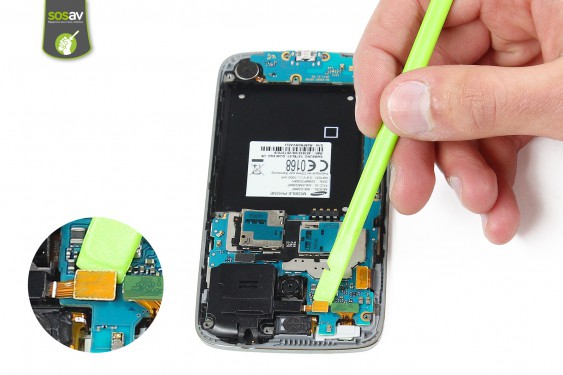 Guide photos remplacement vibreur Samsung Galaxy Core 4G (Etape 7 - image 1)