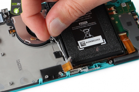 Guide photos remplacement antenne wifi inférieure Nintendo Switch Lite (Etape 24 - image 2)