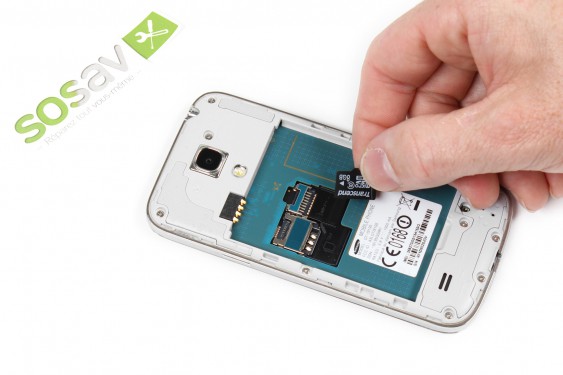 Guide photos remplacement bouton power Samsung Galaxy S4 mini (Etape 9 - image 3)