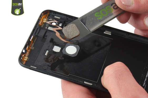 Guide photos remplacement coque arrière & capteur d'empreintes Redmi Note 6 Pro (Etape 12 - image 4)