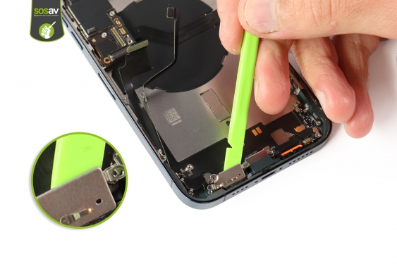Guide photos remplacement connecteur de charge iPhone 12 Pro Max (Etape 25 - image 2)