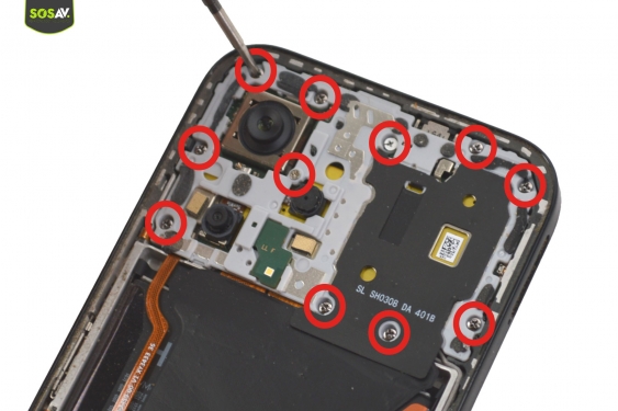 Guide photos remplacement batterie Honor 200 Lite (Etape 4 - image 1)