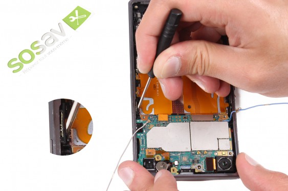 Guide photos remplacement ecran complet Xperia Z1 (Etape 18 - image 1)