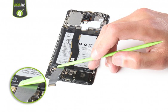 Guide photos remplacement haut-parleur interne OnePlus 3 (Etape 11 - image 3)