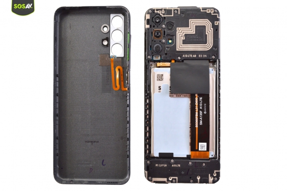 Guide photos remplacement batterie Galaxy A13 (Etape 4 - image 4)
