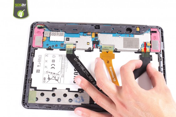 Guide photos remplacement nappe de liaison de l'écran lcd  (Etape 5 - image 3)