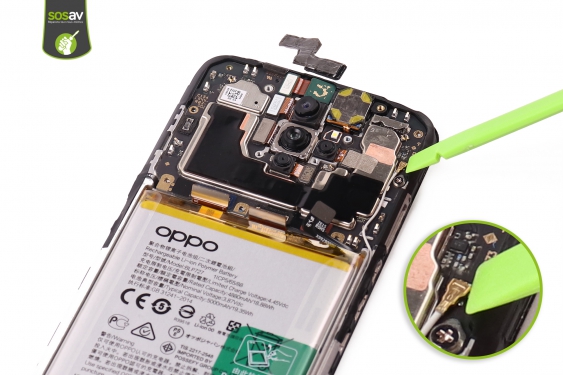 Guide photos remplacement haut-parleur interne Oppo A9 (2020) (Etape 22 - image 1)