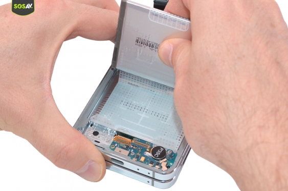 Guide photos remplacement batteries Galaxy Z Flip5 (Etape 11 - image 4)