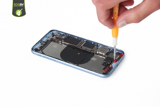 Guide photos remplacement démontage complet iPhone XR (Etape 14 - image 1)