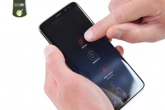 Guide photos remplacement haut-parleur externe Samsung Galaxy S8  (Etape 1 - image 2)