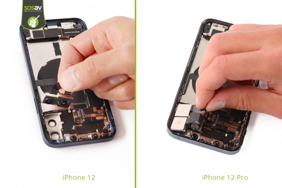 Guide photos remplacement démontage complet iPhone 12 Pro (Etape 9 - image 1)