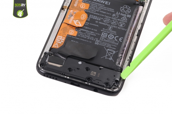 Guide photos remplacement haut-parleur externe & vibreur Huawei P40 Lite (Etape 10 - image 2)