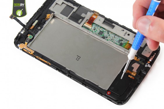 Guide photos remplacement haut-parleur droit Galaxy Tab 3 7" (Etape 19 - image 1)