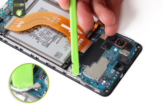 Guide photos remplacement vibreur Galaxy A51 (Etape 10 - image 3)