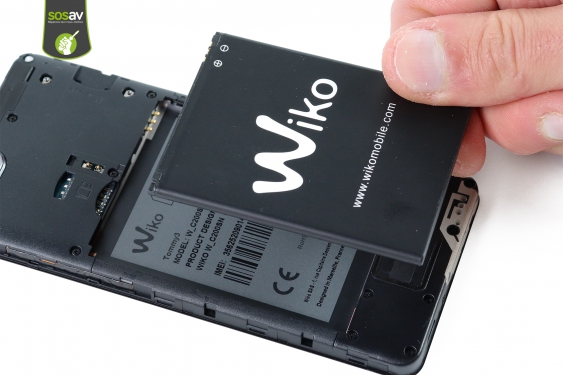 Guide photos remplacement batterie Wiko Tommy 3 (Etape 4 - image 3)