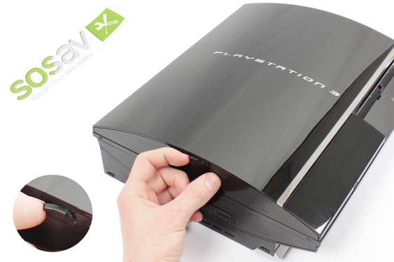 Guide photos remplacement lecteur blu-ray disc Playstation 3 Fat (Etape 1 - image 2)