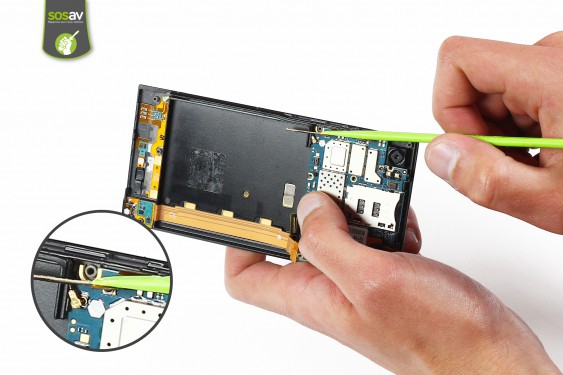 Guide photos remplacement haut-parleur interne Xiaomi MI3 (Etape 13 - image 4)