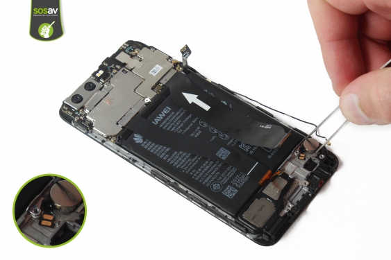 Guide photos remplacement vibreur Huawei P10 (Etape 21 - image 1)