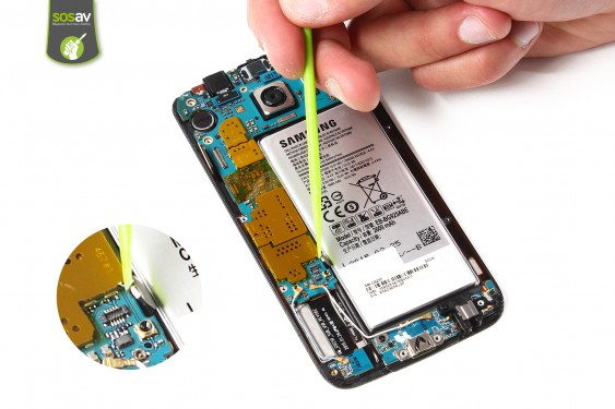 Guide photos remplacement connecteur de charge Samsung Galaxy S6 Edge (Etape 8 - image 4)