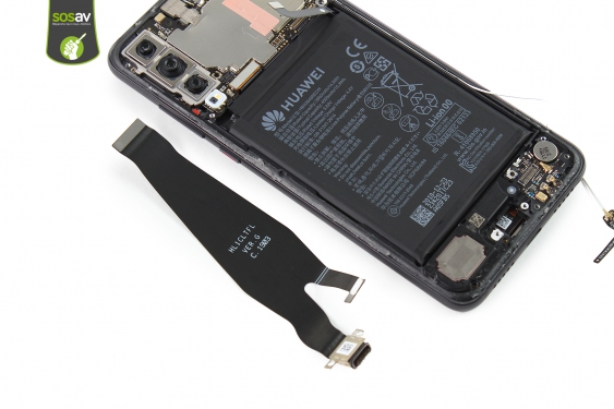 Guide photos remplacement connecteur de charge Huawei P20 Pro (Etape 16 - image 1)