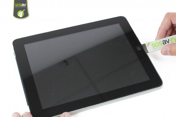 Guide photos remplacement ecran lcd iPad 1 3G (Etape 2 - image 4)