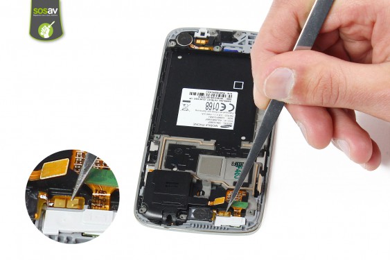 Guide photos remplacement haut-parleur interne Samsung Galaxy Core 4G (Etape 9 - image 1)