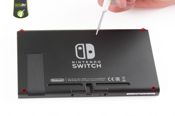 Guide photos remplacement antenne bluetooth Nintendo Switch (Etape 2 - image 1)