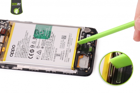 Guide photos remplacement connecteur de charge Oppo A9 (2020) (Etape 23 - image 2)