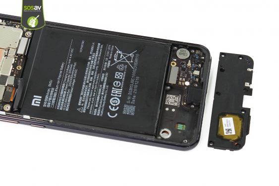 Guide photos remplacement nappe de liaison connecteur de charge Xiaomi Mi 8 Lite (Etape 12 - image 1)