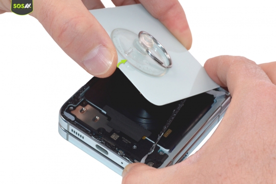 Guide photos remplacement batteries Galaxy Z Flip5 (Etape 3 - image 2)
