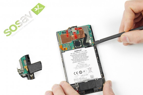 Guide photos remplacement câble interconnexions Lumia 920 (Etape 12 - image 1)