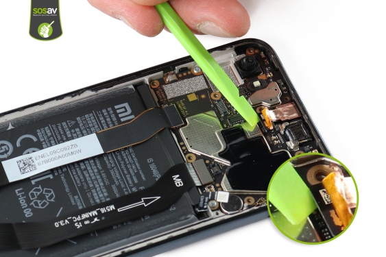 Guide photos remplacement haut-parleur interne Redmi Note 8T (Etape 14 - image 2)