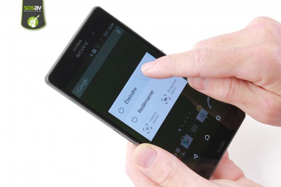 Guide photos remplacement caméra avant Xperia Z3 (Etape 1 - image 3)
