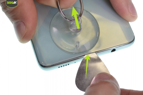 Guide photos remplacement connecteur de charge Galaxy A71 (Etape 3 - image 3)