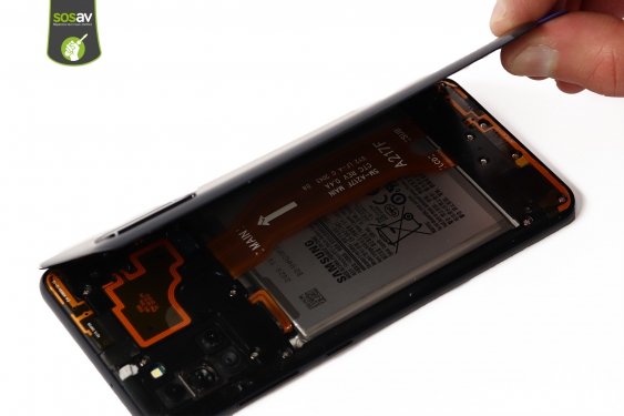 Guide photos remplacement batterie Galaxy A21s (Etape 5 - image 4)