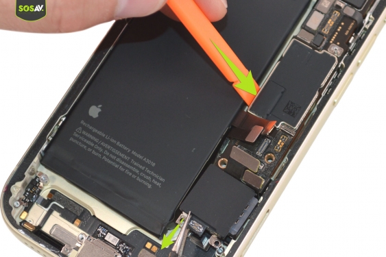 Guide photos remplacement connecteur de charge iPhone 15 (Etape 10 - image 2)