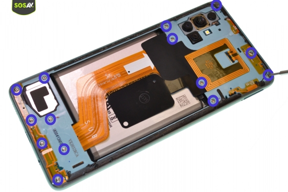 Guide photos remplacement connecteur de charge Galaxy A71 (Etape 5 - image 1)