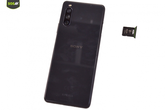 Guide photos remplacement batterie Xperia 10 III (Etape 1 - image 3)
