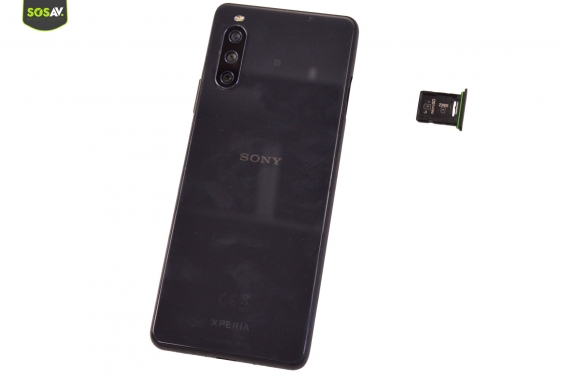 Guide photos remplacement connecteur de charge Xperia 10 III (Etape 1 - image 3)