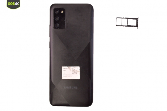 Guide photos remplacement connecteur de charge Galaxy A02s (Etape 2 - image 3)