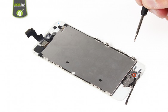 Guide photos remplacement plaque de protection de l'écran lcd iPhone 5S (Etape 13 - image 2)